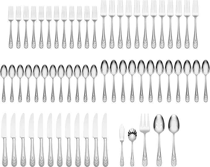 Lenox 896753 Holiday 65-Piece Flatware Set