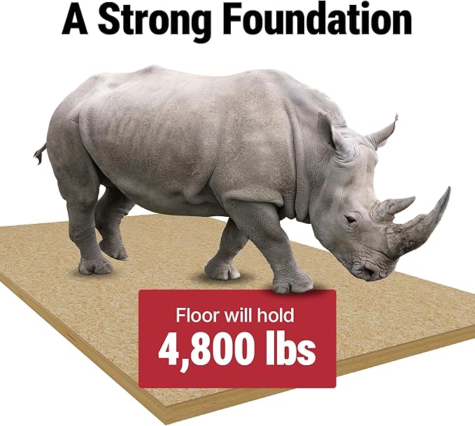 Handy Home Products Designer 12x10 Wooden Storage Shed with Dormer, Windows, and Floor Kit- Paint and Shingles not Included