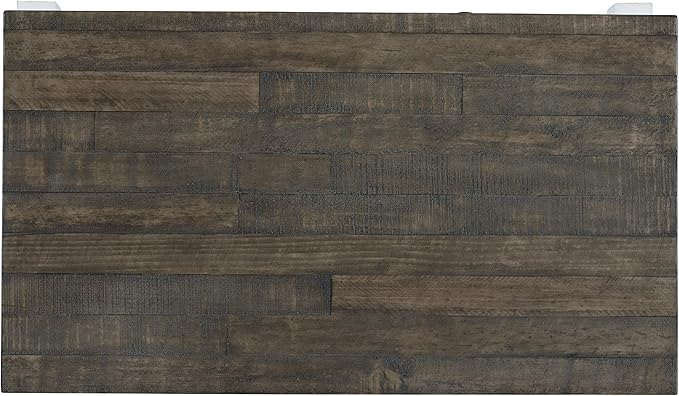 Signature Design by Ashley Havalance Farmhouse Lift Top Coffee Table with 4 Storage Drawers and Small Storage Tray, Whitewash