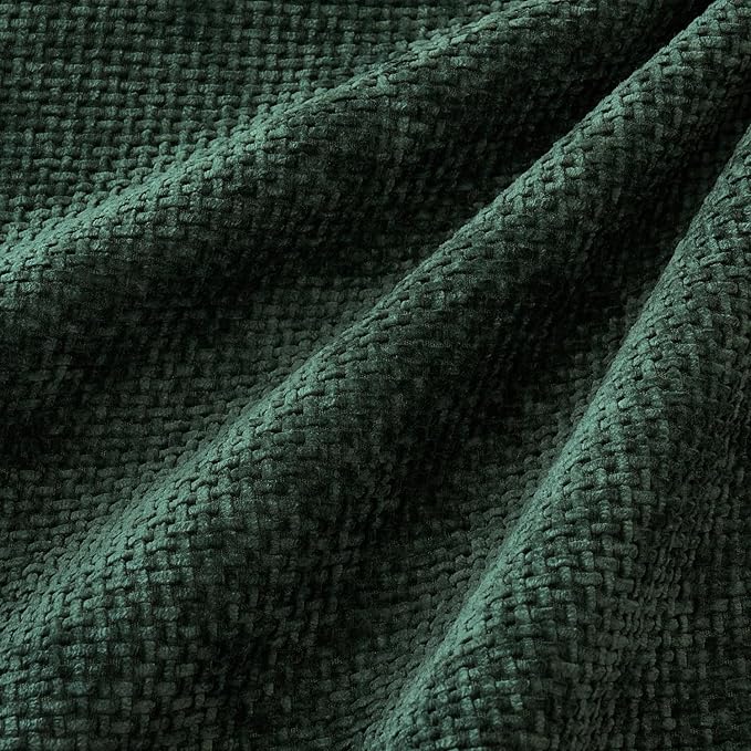 MIULEE Christmas Green Pack of 4 Couch Throw Pillow Covers 18x18 Inch Soft Decorative Chenille Pillow Covers Farmhouse Accent Cushion Covers for Boho Home Decor Sofa Bedroom Living Room