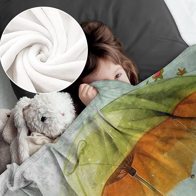 Frog Blanket for Women Men Adults, Flannel Frog Blankets Gifts, Cute Frog Throw Blanket for Sofa Couch Bed Living Room Soft Warm Cozy Frog Decor 40"" x 50""