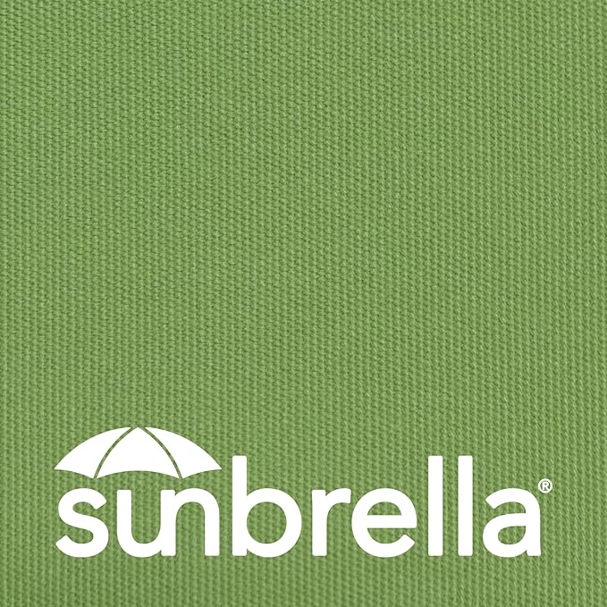 Outdoor Sunbrella Decorative Pillows with Coconut Button Pack of 4, 16" x 16" Outdoor Pillow Set for Couch Bed Throw Patio Sofa, Canvas Ginkgo