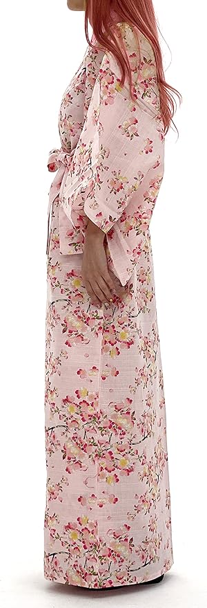 Kimura Jitsugyo Women's Kyoto Traditional Easy Wearing Kawaii Yukata Robe(Japanese Casual Kimono) Set 2