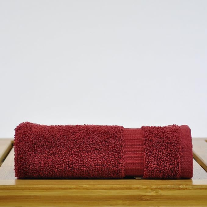 Luxury Hotel & Spa Collection Highly Absorbent, Quick Dry 100% Turkish Cotton 700 GSM, Eco Friendly Towel, for Bathroom Dobby Border Soft Bath Towel Set 27 X 54 -Mix Color, Bath Towels - Set of 4