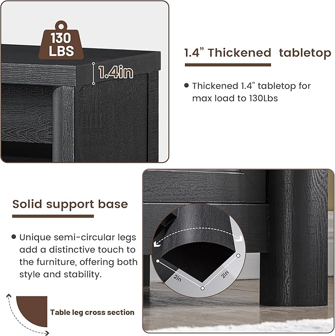 Farmhouse TV Stand for Living Room, Large Black Entertainment Center with Storage, TV Console for Bedroom, TV Stand with Sliding Barn Door Television Stands for 80 Inch TV, 38 Inch Tall Media Cabinet