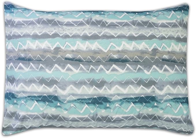 1500 Supreme Collection Extra Soft Summerset Ocean Vibe Chevron Pattern Sheet Set, Twin- Luxury Bed Sheets Set with Deep Pocket Wrinkle Free Bedding, Trending Printed Pattern, Twin