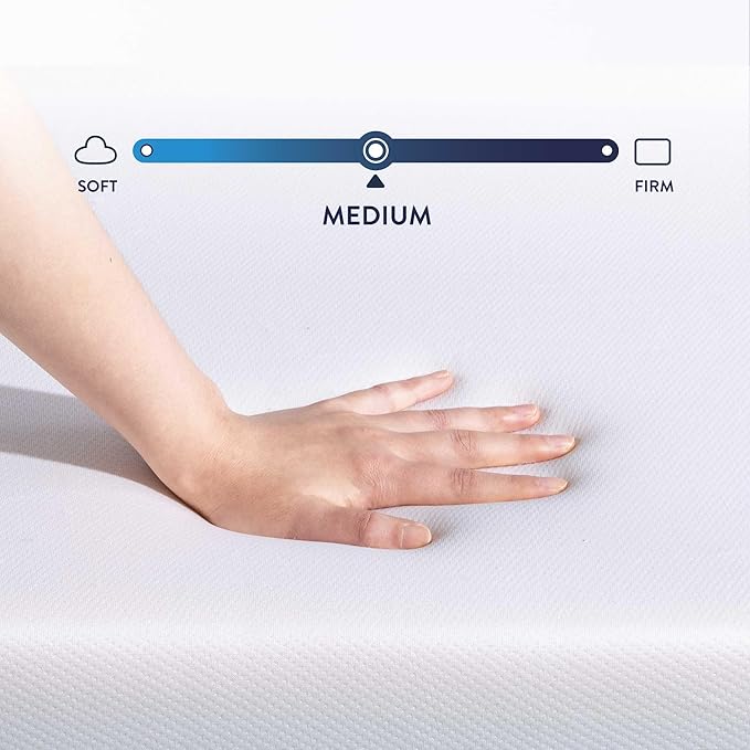 Best Price Mattress 12 Inch Memory Foam Mattress, Cooling Gel Infused, Certified Safe Foams & Fabric, Mattress in a Box, Twin