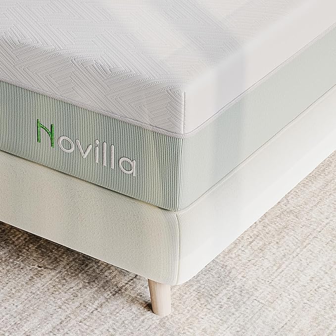 Novilla Mattress Full Size,12 Inch Gel Memory Foam Mattress in a Box for Cool Night & Motion Isolation,Medium Firm Feel,Bliss