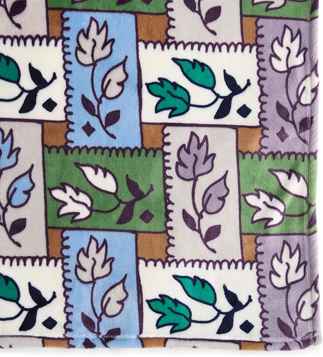 Vera Bradley Women's Fleece Plush Throw Blanket