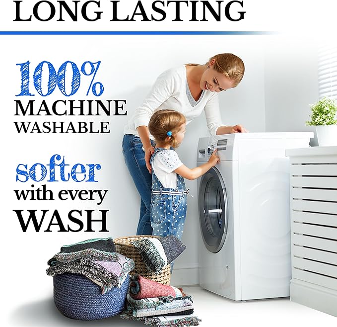 Pure Country Weavers Newfoundland Dog Personalized Woven Blanket Red by Robert May - Gift Cotton Tapestry Throw - Made in The USA - 72" x 54"