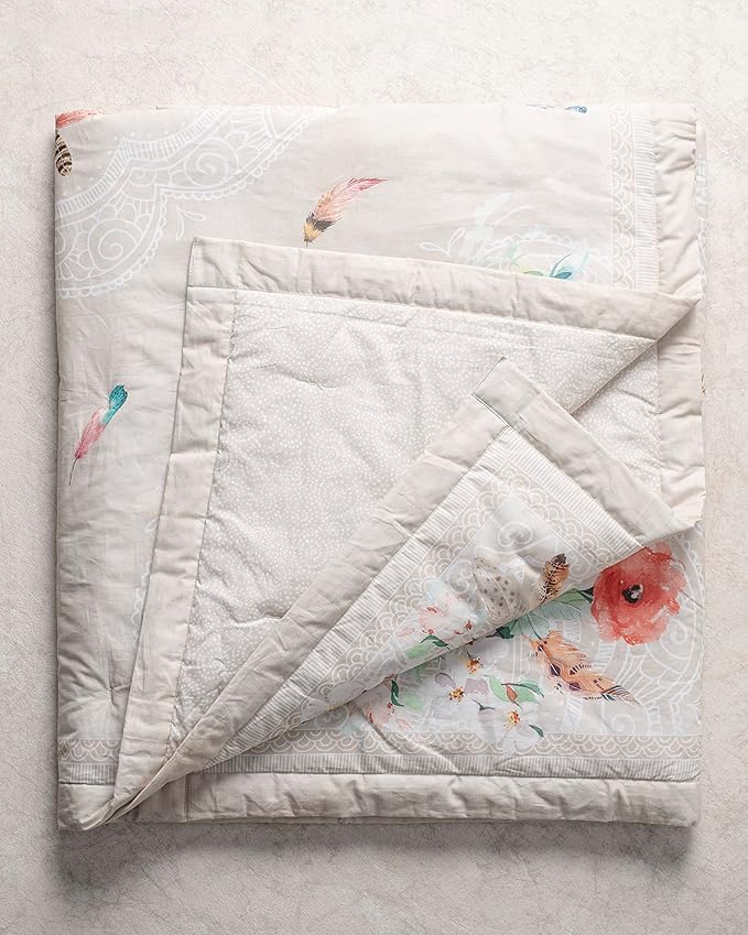 Maison d' Hermine Throw Blanket for Couch Lightweight Soft Warm Breathable Cotton Throw Blankets for Bed Girls Boys Women Men Gifts Sofa Travel Living Room Chair Bedding (50"x60", Ibiza)