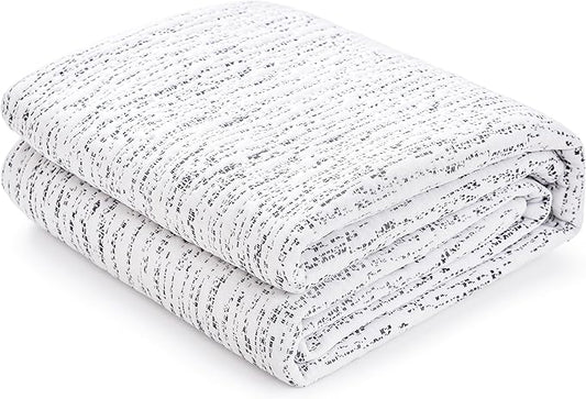 Subrtex Cooling Mattress Topper Cover King Size 2 Inch (Only Cover) Mattress Topper Protector Bedding Removable Mattress Encasement with Zipper Closure