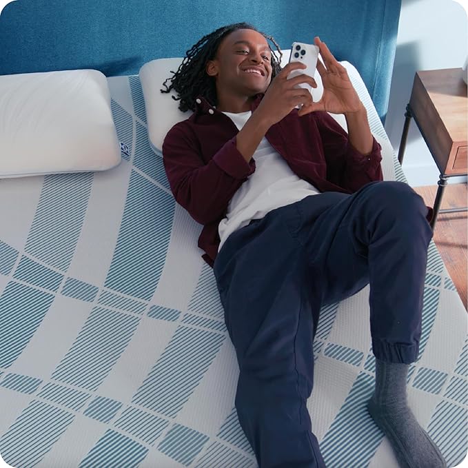 SEALY Dreamlife Queen Size Memory Foam Cooling Surface Guard Technology, Removable Machine-Washable Cover, 1 Year Warranty, White (2 Pack) Pillow, 2 Count