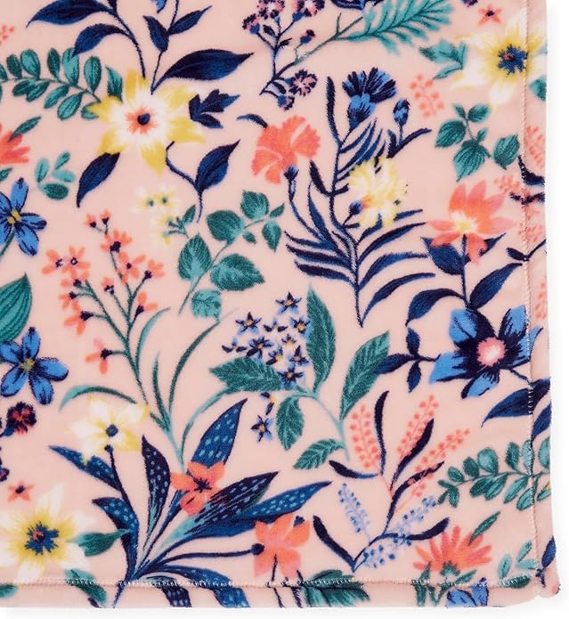 Vera Bradley Women's Fleece Plush Throw Blanket