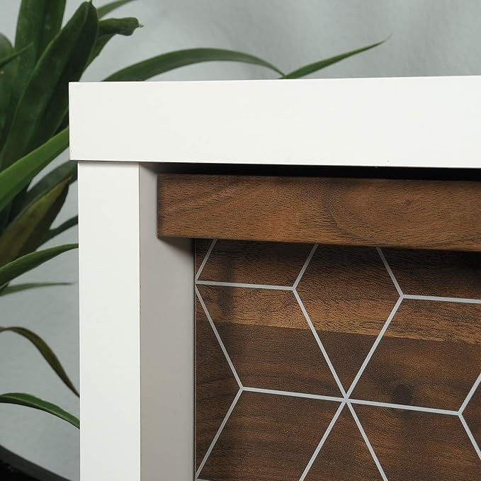 Sauder Harvey Park 6 Drawer Dresser for Bedroom Wooden Dressers & Chest of Drawers, in Soft White