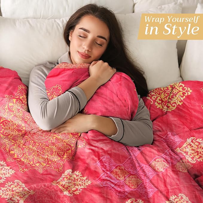 Maison d' Hermine Throw Blanket for Couch Lightweight Soft Warm Breathable Cotton Throw Blankets for Bed Girls Boys Women Men Gifts Sofa Travel Living Room Chair Bedding (60"x80", Versailles)