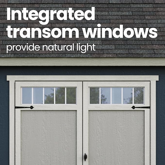 Handy Home Products Scarsdale 10x16 Do-It-Yourself Wooden Storage Shed- Does not Include Floor kit, Paint, or Roofing Shingles