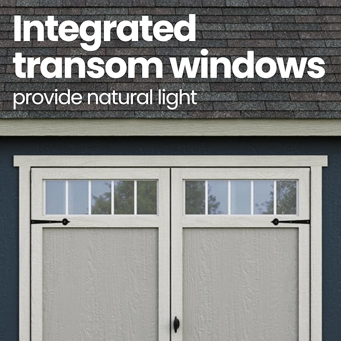 Handy Home Products Scarsdale 12x16 Do-it-Yourself Wooden Storage Shed- Does not Include Floor kit, Paint, or Roofing Shingles