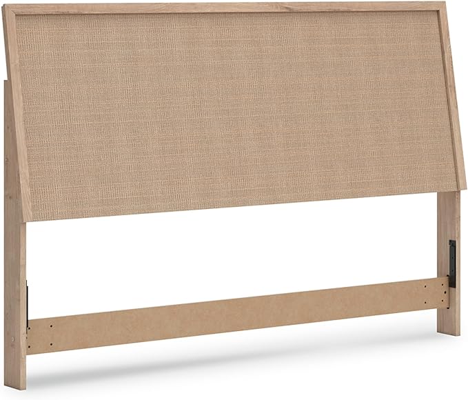 Signature Design by Ashley Cielden Contemporary Panel Headboard, King, Beige