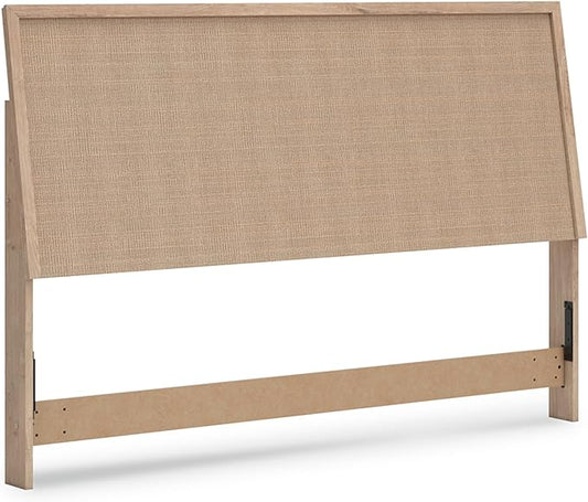 Signature Design by Ashley Cielden Contemporary Panel Headboard, King, Beige