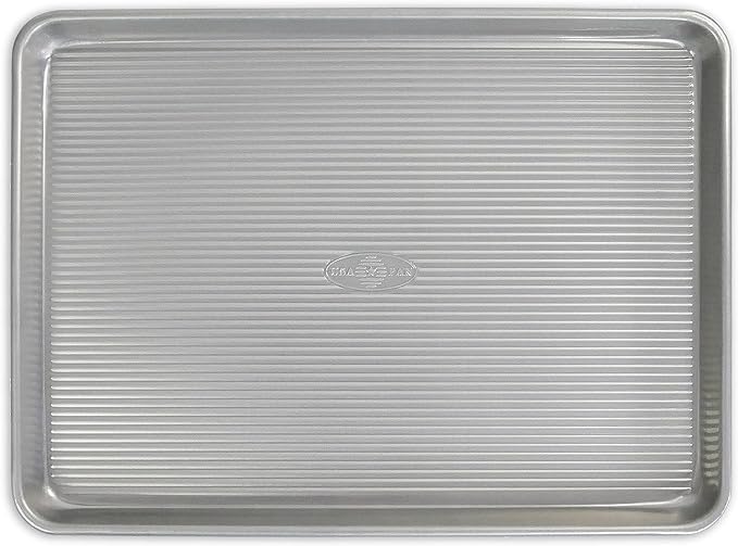 USA Pan Bakeware Nonstick Half Sheet Pan, Baking Sheet, Aluminized Steel
