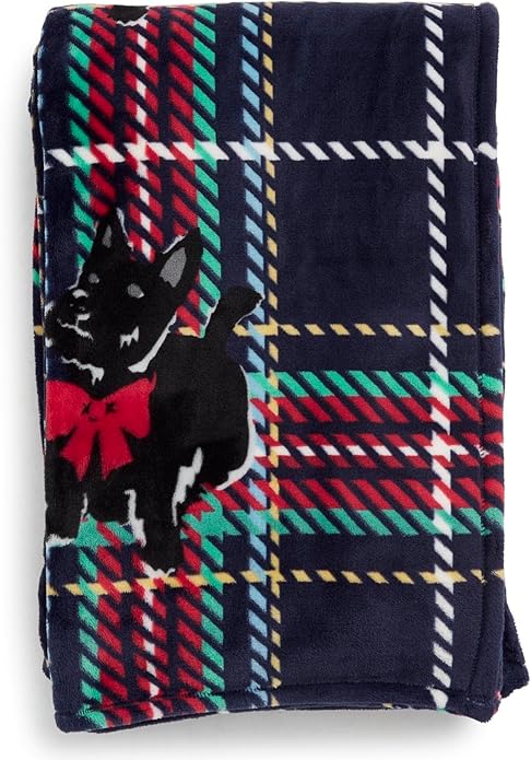 Vera Bradley Women's Fleece Plush Throw Blanket