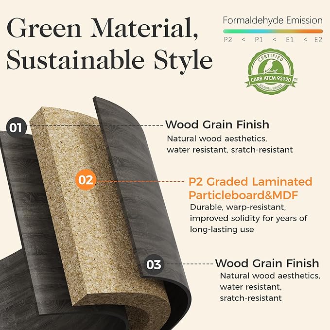 Farmhouse TV Stand for 65+ Inch TV, Tall Entertainment Center with Sliding Barn Doors, Rustic Wood Storage Cabinet Television Media Console for Living Room, Bedroom (Wood-Tone and White)