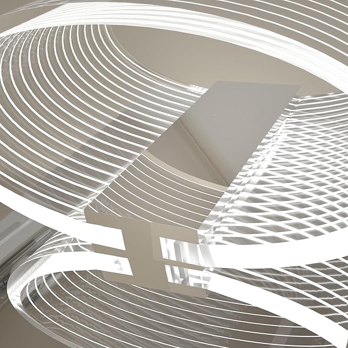 URSOLA Wall Sconce LED Wall Lamp with Oval Linear Sleek Lampshade 110 Volt Hardwired Wall Light 4000K Sconces Wall Lighting (Chrome)