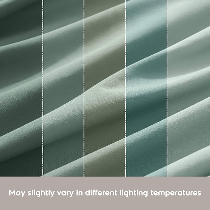 Nestl Twin XL Sheet Set - College Dorm Size - Luxury 1800 Ultra-Soft Microfiber Twin Extra Long Bed Sheets - Deep Pockets - Easy Fit - Extra Soft - 3 Piece Set (Twin XL, Sage Green)