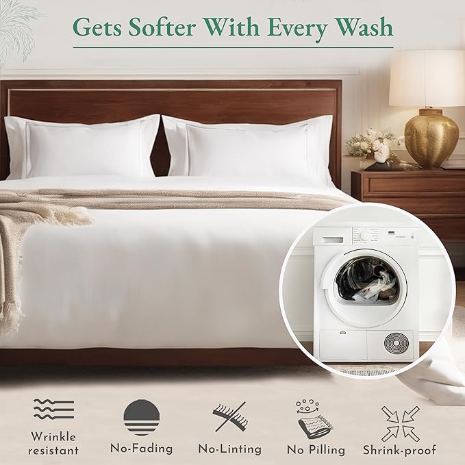 California Design Den Luxury King Size Sheet Set - 100% Cotton, 600 Thread Count Deep Pocket King Sheets, Hotel-Quality Bedding with Sateen Weave - Urban Geometric Print