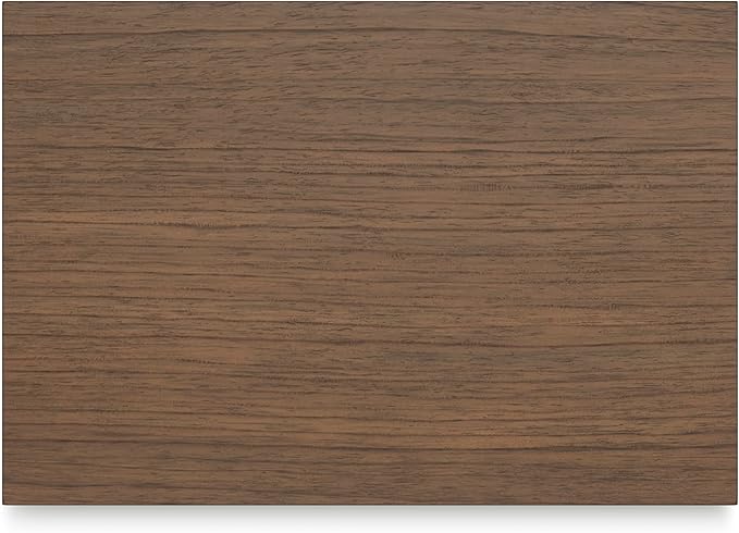 Signature Design by Ashley Landocken Casual 6-Drawer Dresser and Mirror with Safety Stop, Blue & Light Brown