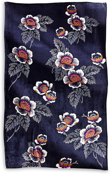 Vera Bradley Women's Fleece Plush Throw Blanket