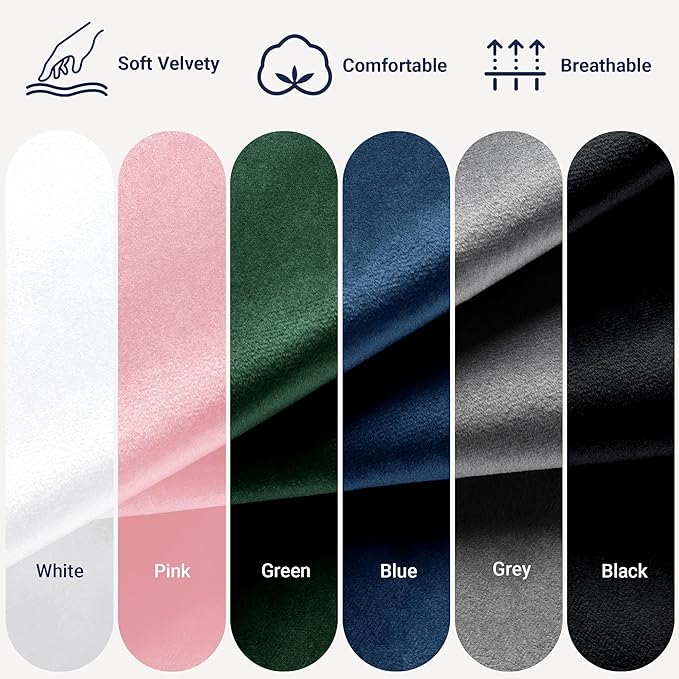 Allewie King Size Platform Bed Frame with Velvet Upholstered Wingback Headboard, No Box Spring Needed, Under Bed Storage Space, Strong Wooden Slats, Modern Mattress Foundation, Easy Assembly, White