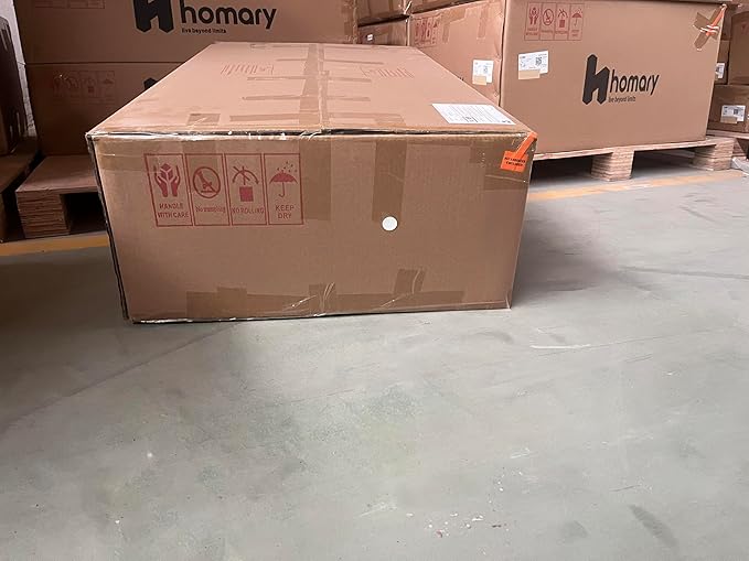 homary Vanity Desk Set with LED Mirror, Makeup Vanity with Power Outlet and Tempered Glass Top, Makeup Table with 6 Drawers, 3 Lighting Modes Vanity Table with Chair for Bedroom (White)