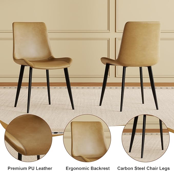 Dining Table Set with 4 Chairs, 53" Round Modern Marble Dining Table with Lazy Susan, Sintered Stone Top for Kitchen, Dining Room, Dinette