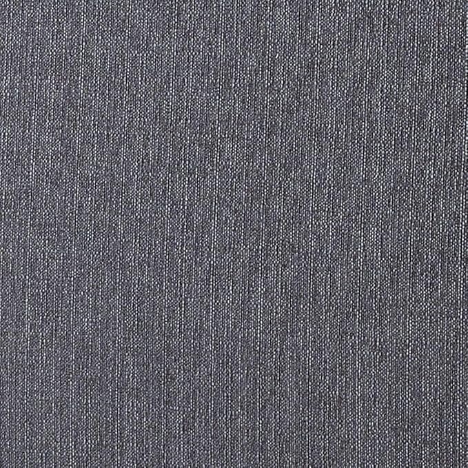 24KF Middle Century Linen Upholstered Tufted Queen Size Headboard with Antique Brass Nails Queen/Full headboard -Dark Gray