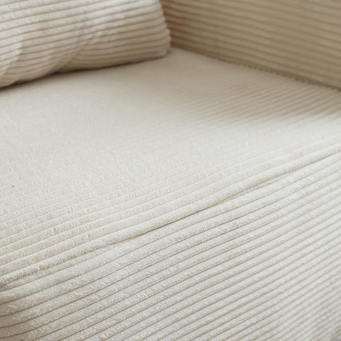 Futon Sofa Bed, Sectional Small Couch, Sleeper Sofa, Loveseat, Modern Futon Couch, Sofa Cama, Couches for Living Room, Bedroom, Beige