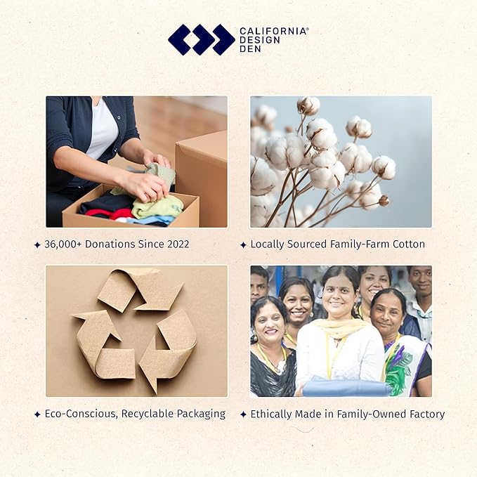 California Design Den Luxury Twin Sheet Set - 100% Cotton, 600 Thread Count Deep Pocket Twin Sheets, Soft Hotel-Quality Bedding with Sateen Weave - Creamy Beige