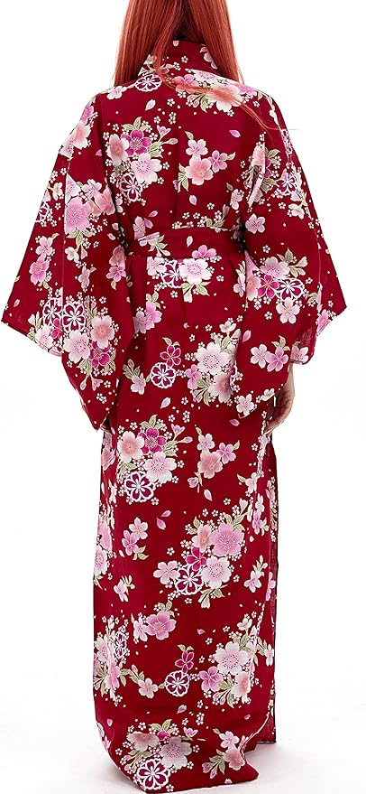 Kimura Jitsugyo Women's Kyoto Traditional Easy Wearing Kawaii Yukata Robe(Japanese Casual Kimono) Set 2