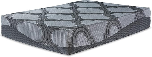 Signature Design by Ashley Twin XL Size 1100 11 Inch Hybrid Mattress with Support & Pressure Relief Cooling Gel Memory Foam, Fiberglass Free, Mattress In A Box