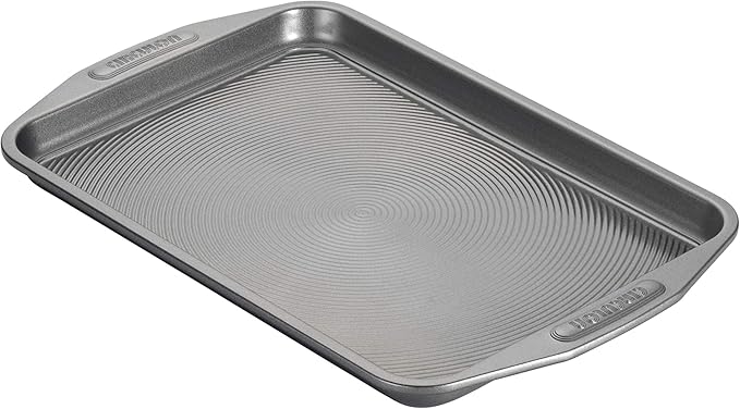 Circulon Total Bakeware Set Nonstick Cookie Baking Sheets, 2 Piece, Gray