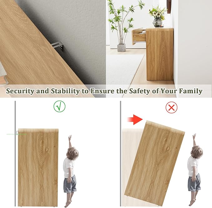 Fluted 6 Drawers Dresser for Bedroom, 53" Wide Mid Century Modern Chest of Drawer with Curved Profile Design, Large Double Wood Dresser for Living Room