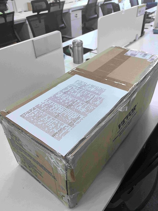 VEVOR Outdoor Storage Shed, Large Wooden Outside Storage Cabinet with Waterproof Roof and Metal Frame, Double Lockable Doors Garden Tool Shed Storage House Cabinet with Shelves, 55.1"x23.6"x67.5"