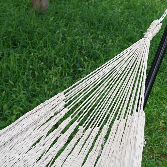Handwoven Mayan Hammock - Portable Family Hammock with Carry Bag Matrimonial Size Multi-Color Handmade Hammock for Travel Camping Backyard, Porch, Outdoor or Indoor Use