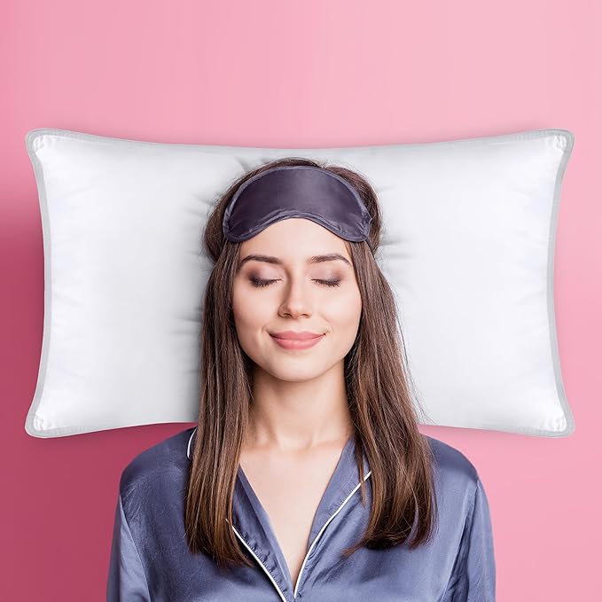 Utopia Bedding Bed Pillows for Sleeping (White), King Size, Set of 4, Hotel Pillow, Cooling Pillows for Side, Back or Stomach Sleepers