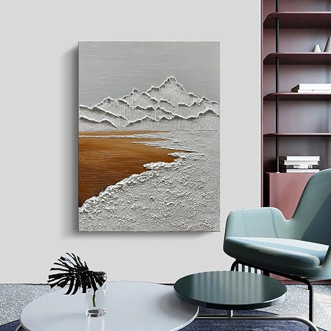 Art Modern Abstract Art Oil Painting Landscape Painting Home Office Corridor Wall Decoration Art 40x28 Inches