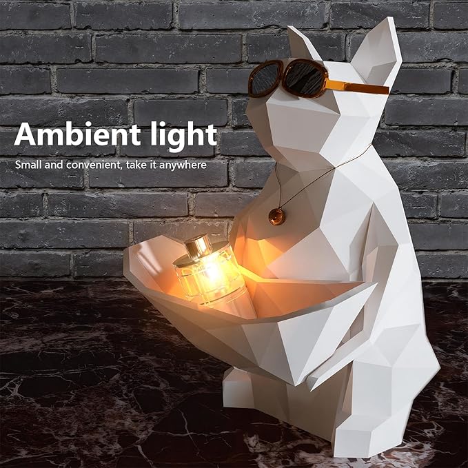 Portable Rechargeable Table lamp, Magnetic Outdoor lamp, Bedside lamp for Bedroom, Camping, Emergency, Hiking, Fishing and Home use