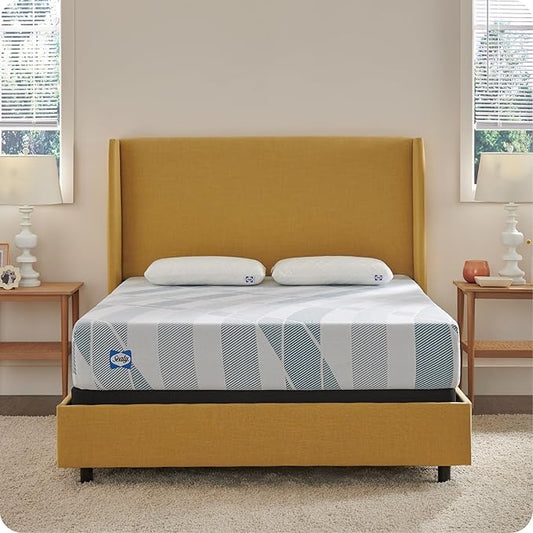 Sealy Dreamlife 10” Hybrid Mattress-in-a-Box, Full, SealyComfort Gel Memory Foam, SealyResponsive Encased Coils, Surface-Guard Technology