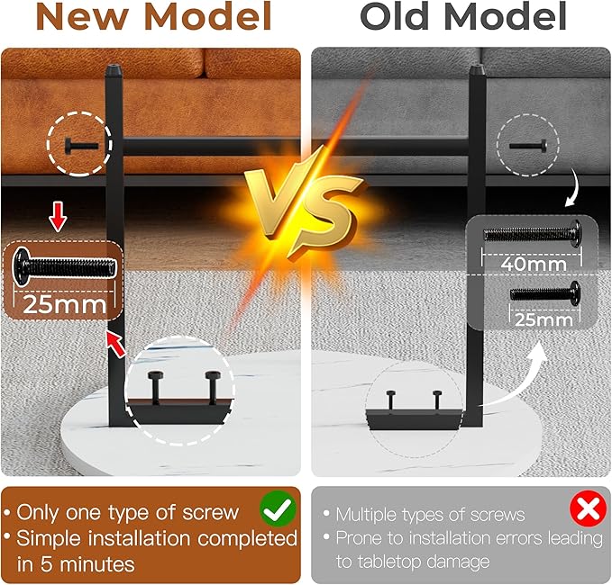 Coffee Table, 23.6" Coffee Tables for Living Room, Round Coffee Table with Metal Frame, Floor Table for Sitting on The Floor, Home, Office, White