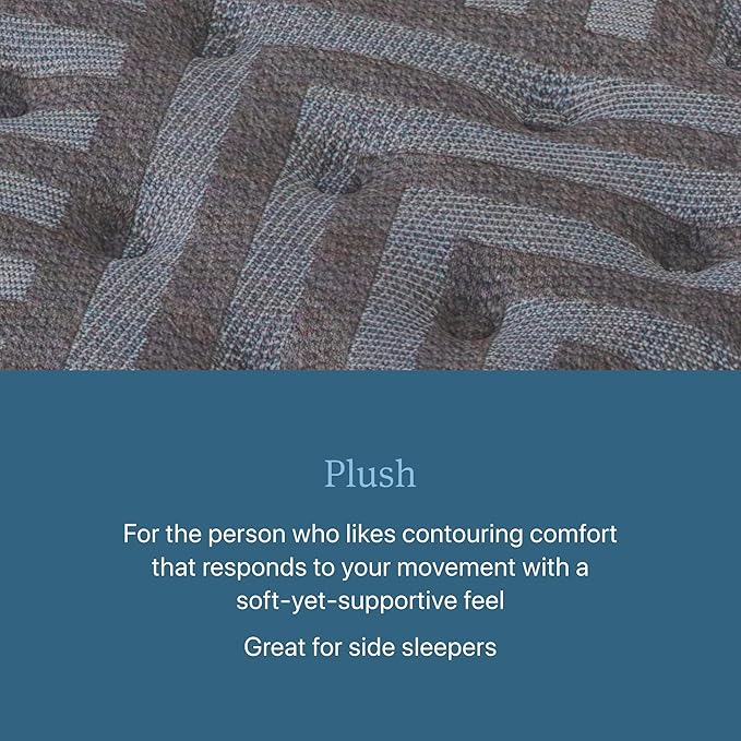 Beautyrest Days End Plush 14" Mattress - Queen - Cooling Tech, Supportive Durable Pocketed Coils, Pressure Relief, Motion Separation; 100 Night Sleep Trial and 10 Year Warranty